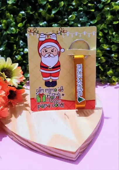 Card com Abridor de Garrafa- Natal