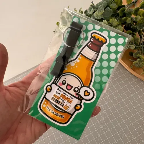 Card com Abridor- Dia dos Pais