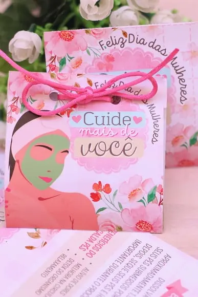 Card com Argila- Dia da Mulher