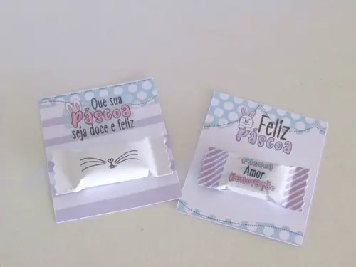 Card com Balinha - Páscoa