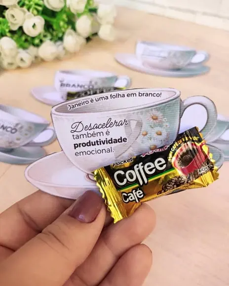 Card com Balinha de Café- Janeiro Branco
