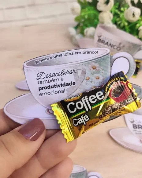 Card com Balinha de Café- Janeiro Branco