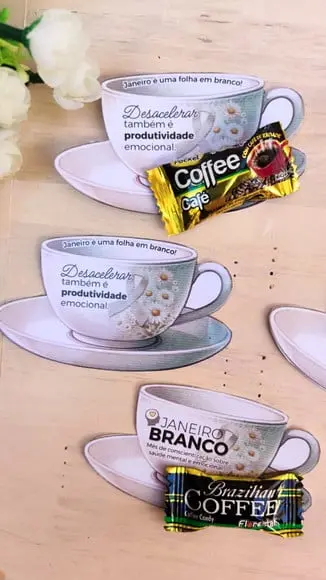 Card com Balinha de Café- Janeiro Branco