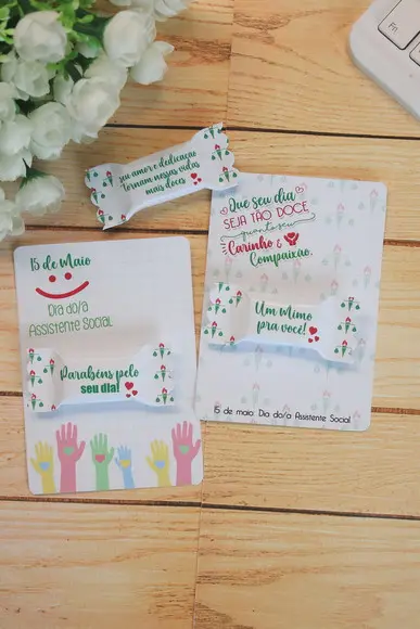 Card com Balinha- Assistente Social