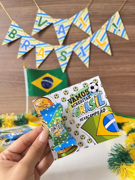 Card com Balinha- Copa do Mundo