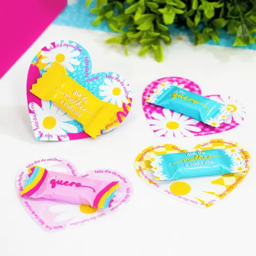 Card com Balinha- Dia da Mulher