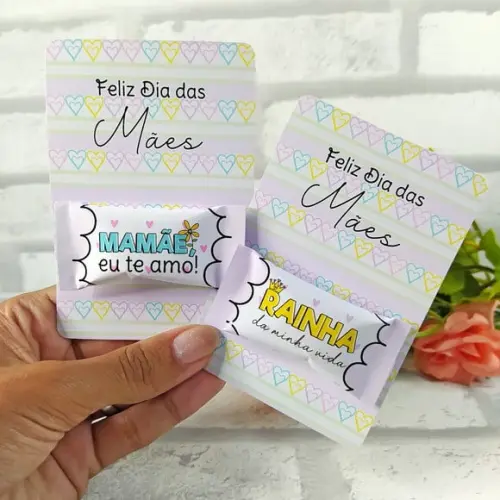 Card com Balinha- DIA DAS MÃES