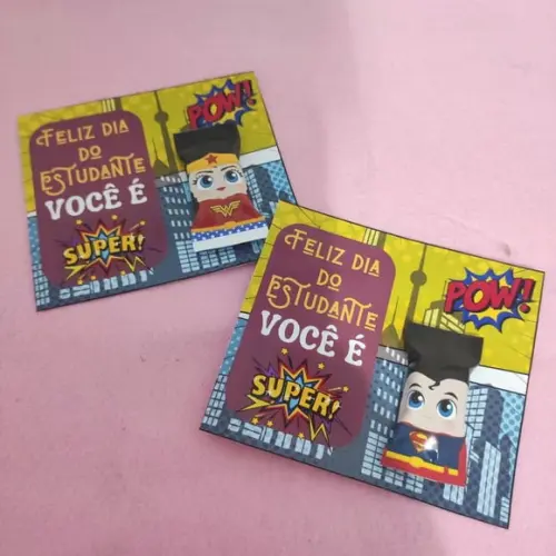 Card com Balinha- Dia do Estudante