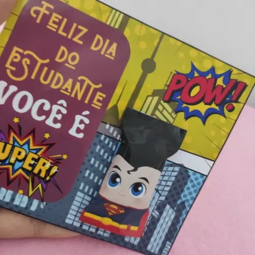 Card com Balinha- Dia do Estudante