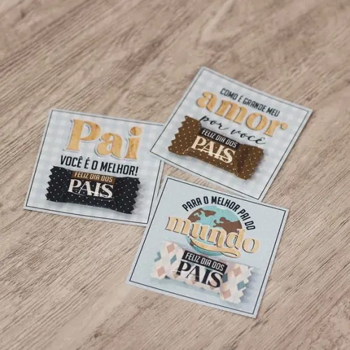 Card com Balinha- Dia dos Pais