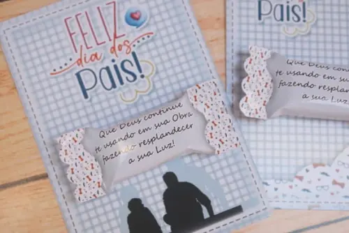 Card com Balinha- Dia dos Pais