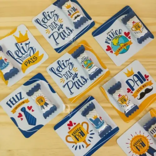 Card com Balinha- Dia dos Pais