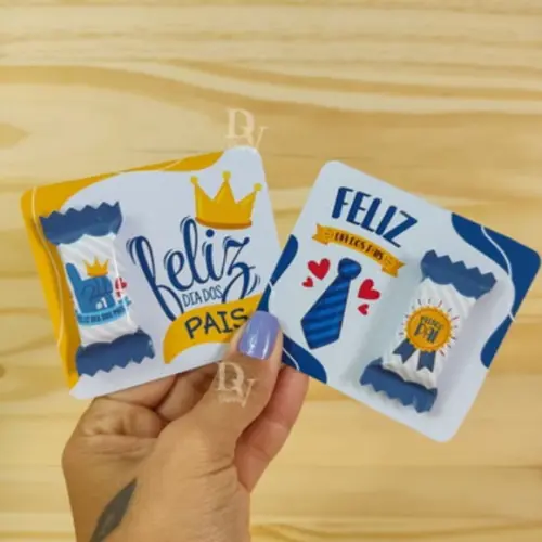 Card com Balinha- Dia dos Pais