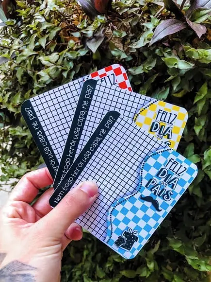 Card com Balinha- Dia dos Pais