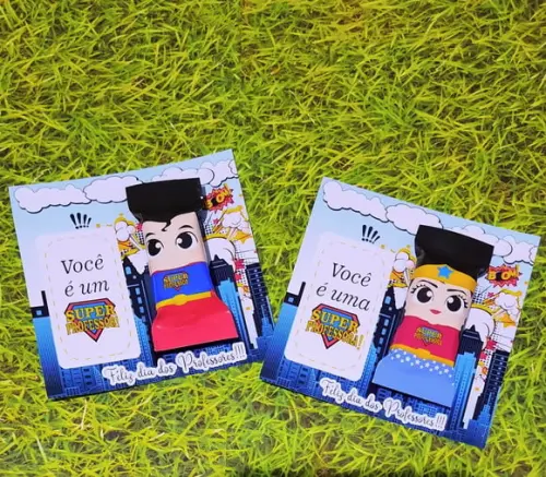 Card Com Balinha- Dia Dos Professores