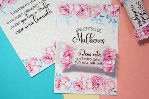 Card com Balinha- Encontro de Mulheres