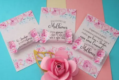 Card com Balinha- Encontro de Mulheres