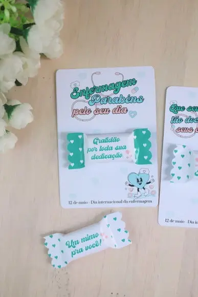 Card com Balinha- Enfermagem