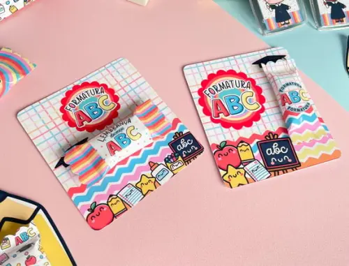 Card com Balinha- Formatura Abc