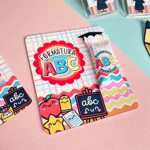 Card com Balinha- Formatura Abc