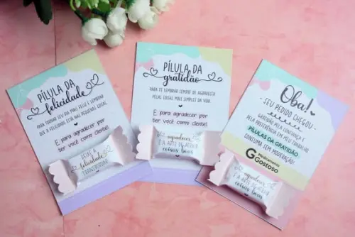 Card com Balinha- Mimo