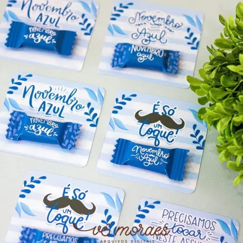 Card com Balinha- Novembro Azul