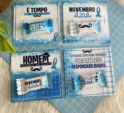 Card com Balinha- Novembro Azul
