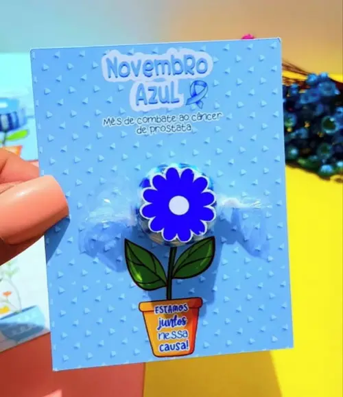 Card com Balinha- Novembro Azul