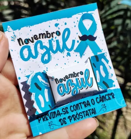 Card Com Balinha- Novembro Azul