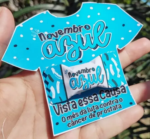 Card Com Balinha- Novembro Azul