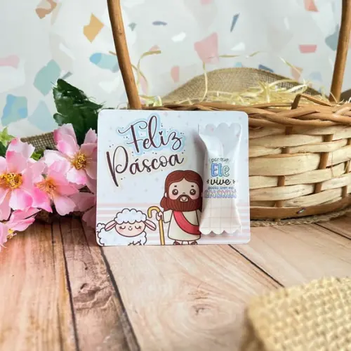 Card com Balinha- Páscoa