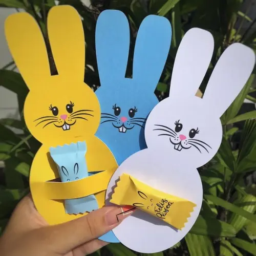 Card com Balinha- Páscoa