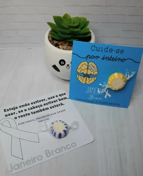 Card com Balinha- Saúde Mental