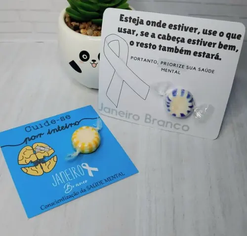 Card com Balinha- Saúde Mental