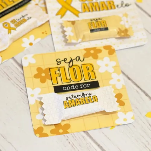 Card com Balinha- Setembro Amarelo