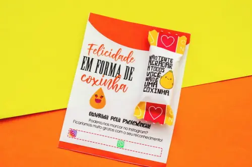 CARD COM BALINHA-COXINHA