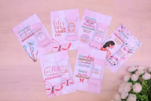 Card com Bis- Dia da Mulher