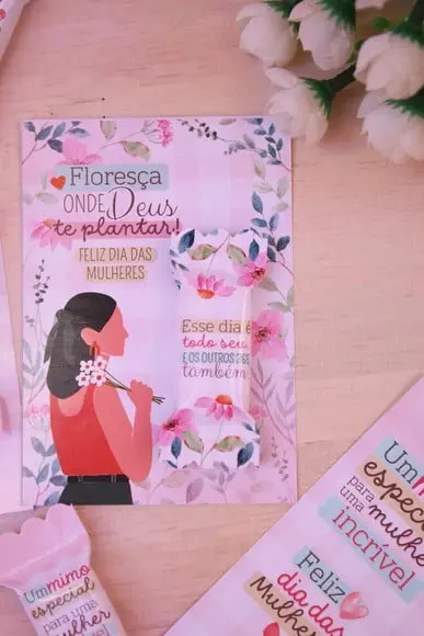 Card com Bis- Dia da Mulher
