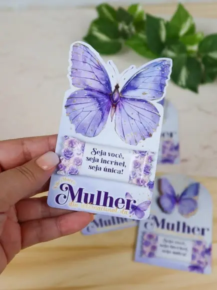 Card com Bis- Dia da Mulher