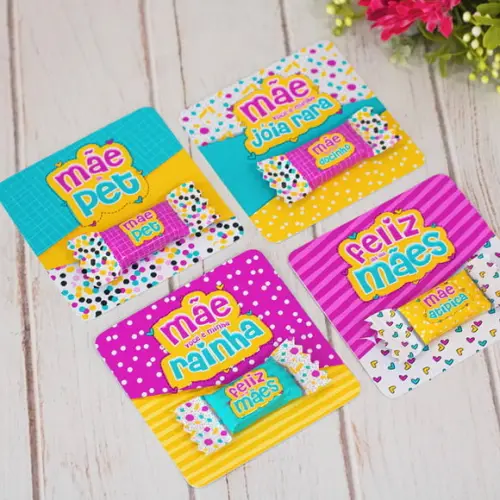 Card com Bis- Dia das Mães