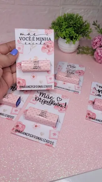 Card com Bis- Dia das Mães