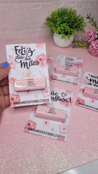 Card com Bis- Dia das Mães