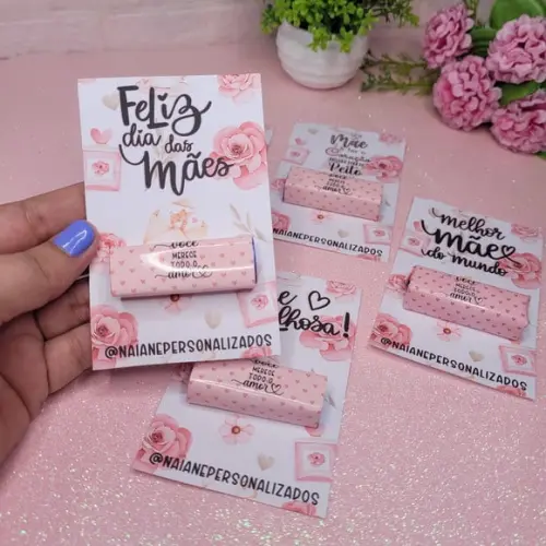 Card com Bis- Dia das Mães