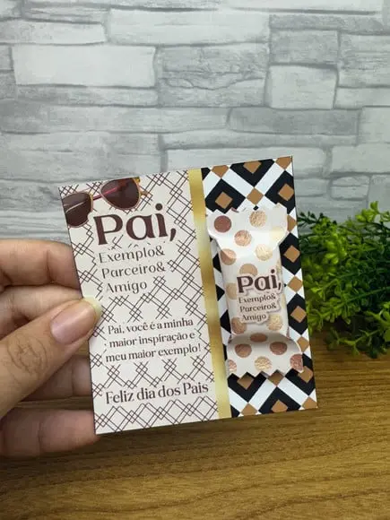 Card com Bis- Dia dos Pais