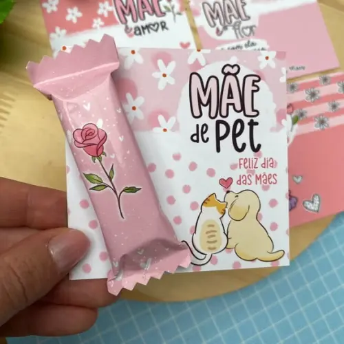 Card com Bis- Mãe de Pet