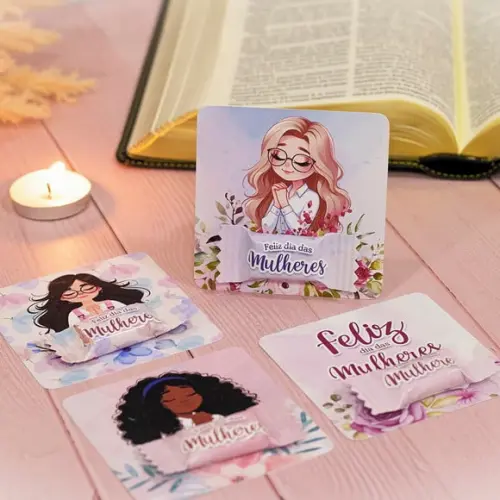 Card com Bis- Mulher Cristã