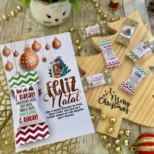 Card com Bis- Natal