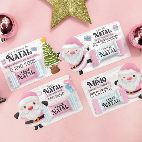 Card com Bis- Natal