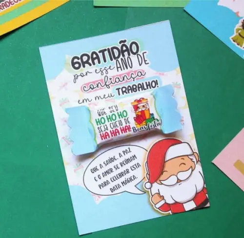 Card com Bis- Natal