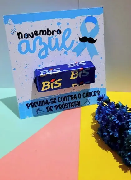 Card com Bis- Novembro Azul